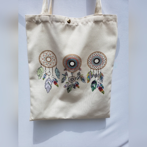 Princess Dream Catchers Big Cavas Tote Bag New With Tags - Picture 3 of 4